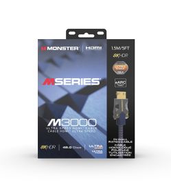 Monster MSeries M3000 1.5M Certified Premium HDMI 2.1 8K - 48 Gbps