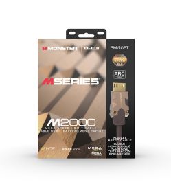 Monster MSeries M2000 3M Certified Premium HDMI 2.0 4K - 25 Gbps