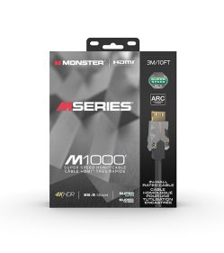 Monster MSeries M1000 3M Certified Premium HDMI 2.0 4K - 22.5 Gbs