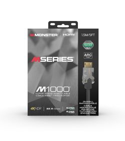 Monster MSeries M1000 1.5M Certified Premium HDMI 2.0 4K - 22.5 Gbs