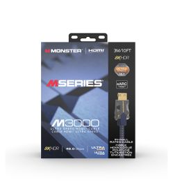 Monster MSeries M3000 3M Certified Premium HDMI 2.1 8K - 48 Gbps