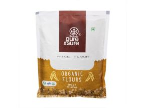 PURE & SURE ORGANIC RICE FLOUR 500GM