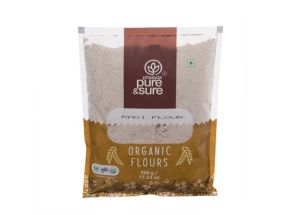 PURE & SURE ORGANIC RAGI FLOUR 500GM